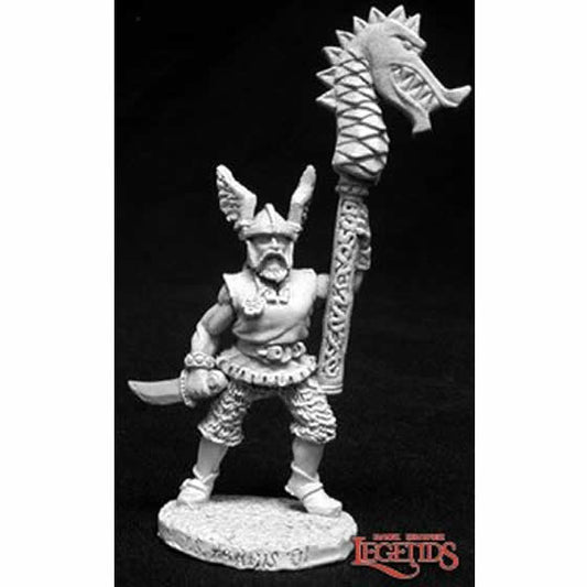 RPR02699 Wiglaf the Viking Miniature 25mm Heroic Scale Dark Heaven Legends Main Image