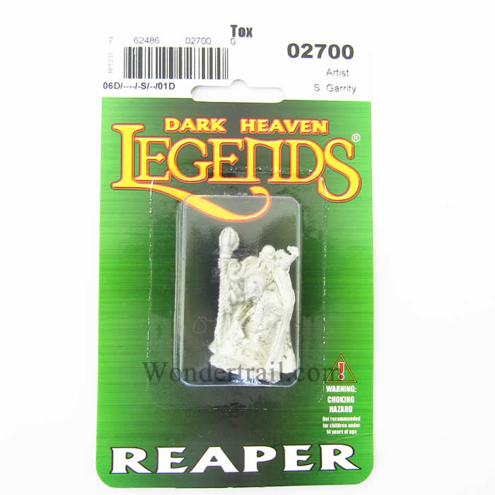 RPR02700 Tox Wizard Miniature 25mm Heroic Scale Dark Heaven Legends 2nd Image