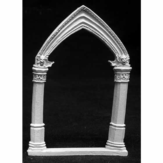 RPR02703 Gothic Archway Miniature Figurine 25mm Heroic Scale Dark Heaven Legends Main Image