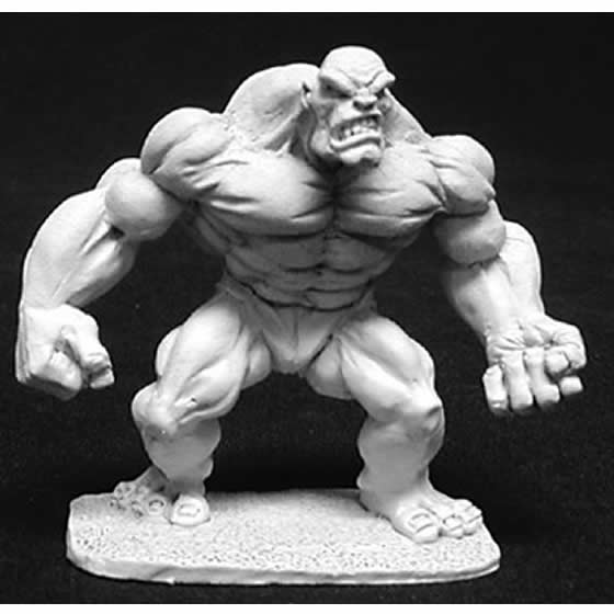 RPR02706 Clay Golem Miniature Figurine 25mm Heroic Scale Dark Heaven Legends Main Image