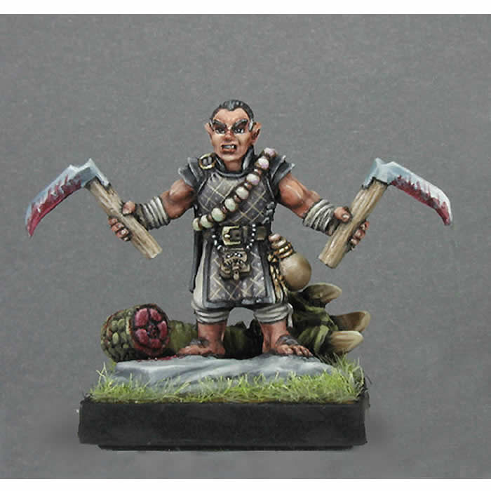 RPR02709 Biff Halfling Monk Miniature Figurine 25mm Heroic Scale Dark Heaven Legends Main Image