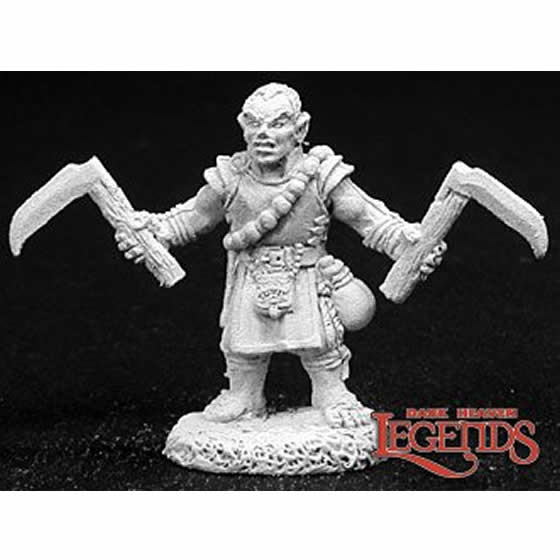 RPR02709 Biff Halfling Monk Miniature Figurine 25mm Heroic Scale Dark Heaven Legends 3rd Image