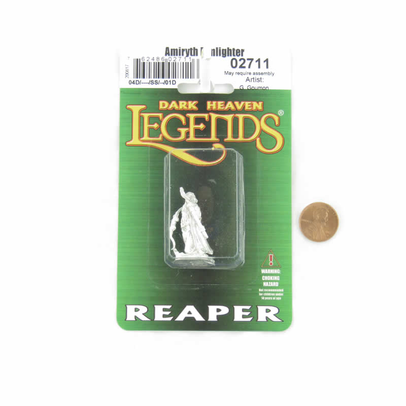 RPR02711 Amiryth Elmlighter Miniature Figurine 25mm Heroic Scale Dark Heaven Legends 2nd Image