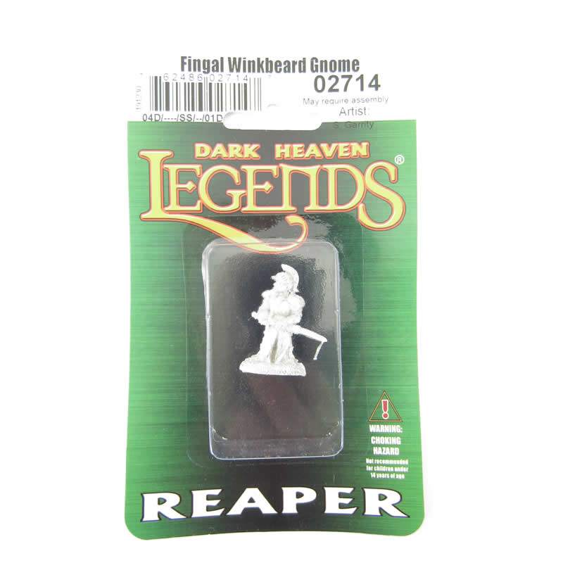 RPR02714 Fingal Winkbeard Gnome Miniature 25mm Heroic Scale 2nd Image