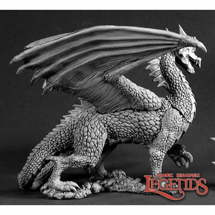 RPR02717 Dragon of Fire Miniature 25mm Heroic Scale Dark Heaven Legends 3rd Image