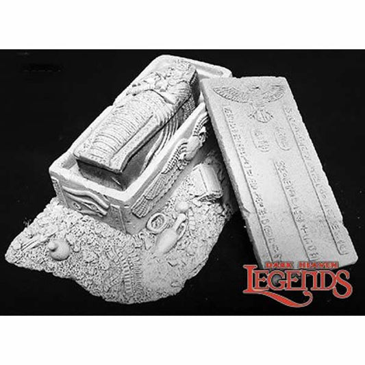 RPR02724 Egyptian Sarcophagus Miniature 25mm Heroic Scale Dark Heaven Legends Main Image