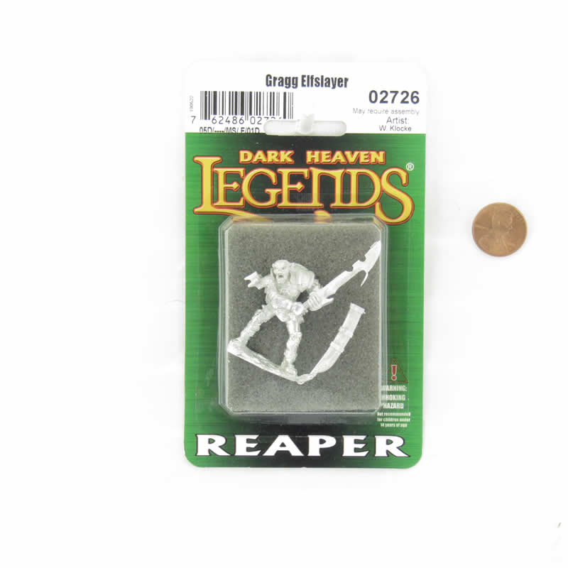 RPR02726 Gragg Elfslayer Miniature 25mm Heroic Scale Dark Heaven Legends 2nd Image