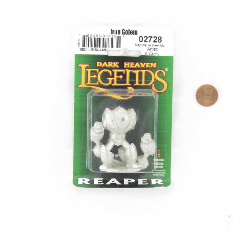 RPR02728 Iron Golem Miniature 25mm Heroic Scale Dark Heaven Legends 2nd Image