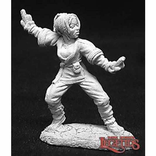 RPR02731 Yuri Female Monk Miniature 25mm Heroic Scale Dark Heaven Legends Main Image