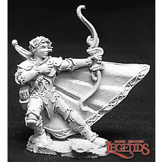 RPR02735 Baerwyn Elf Archer Miniature 25mm Heroic Scale Dark Heaven Legends Main Image