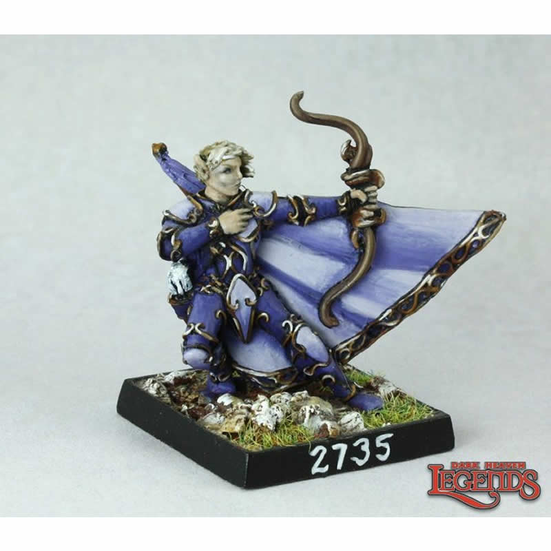 RPR02735 Baerwyn Elf Archer Miniature 25mm Heroic Scale Dark Heaven Legends 3rd Image