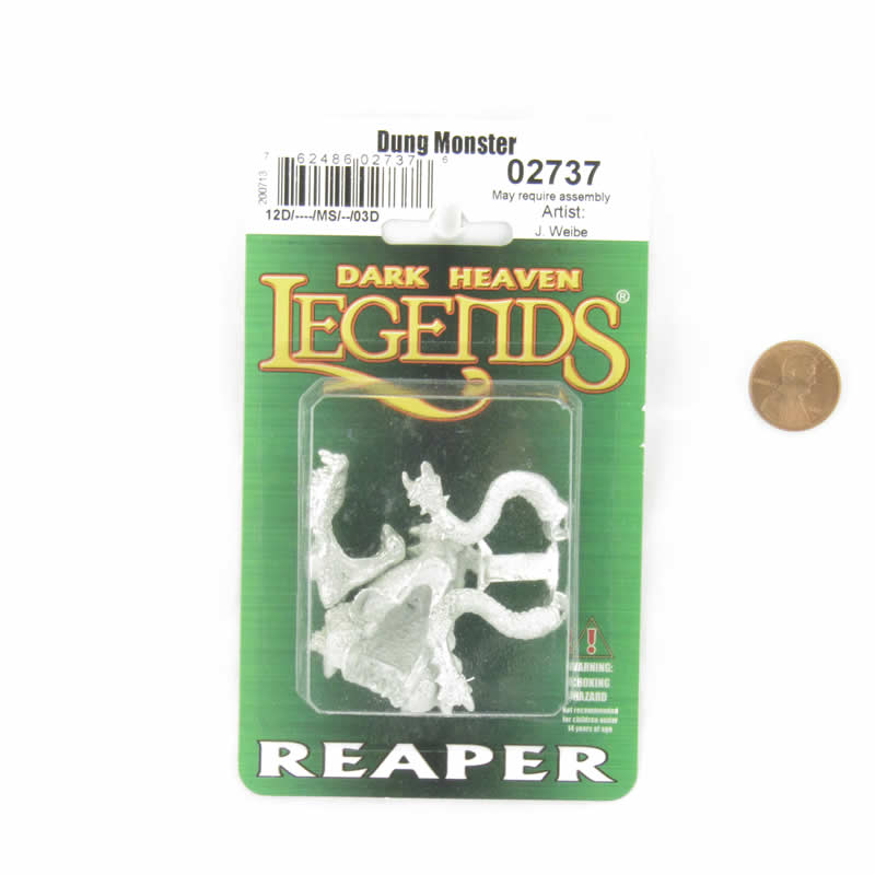 RPR02737 Dung Monster Miniature 25mm Heroic Scale Dark Heaven Legends 2nd Image