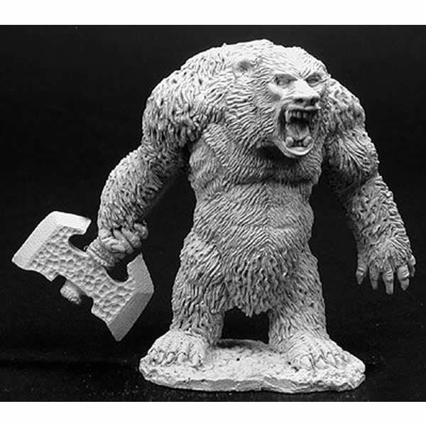 RPR02753 Werebear Miniature Figurine 25mm Heroic Scale Dark Heaven Legends 3rd Image