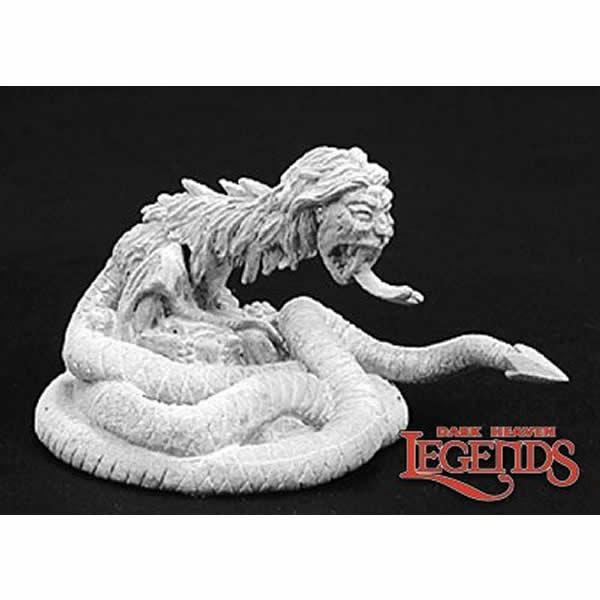 RPR02755 Marunma Naga Miniature Figurine 25mm Heroic Scale Dark Heaven Legends 3rd Image