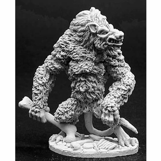 RPR02761 Skrattle Giant Ratman Miniature Figurine 25mm Heroic Scale Dark Heaven Legends Main Image