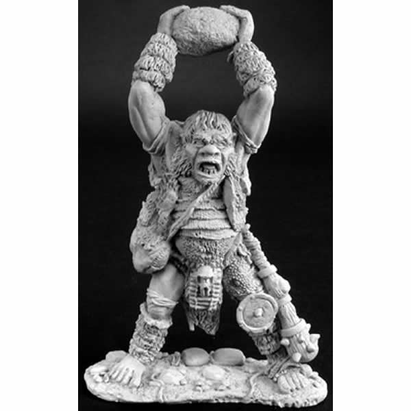 RPR02770 Lunkh the Hill Giant Miniature Figurine 25mm Heroic Scale Dark Heaven Legends Main Image