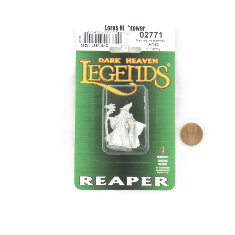 RPR02771 Wizard Lorus Hightower Miniature Figurine 25mm Heroic Scale Dark Heaven Legends 2nd Image