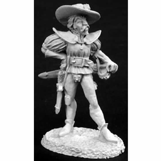 RPR02775 Edward Dumond Miniature Figurine 25mm Heroic Scale Dark Heaven Legends Main Image