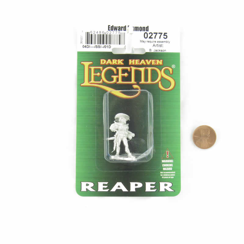 RPR02775 Edward Dumond Miniature Figurine 25mm Heroic Scale Dark Heaven Legends 2nd Image