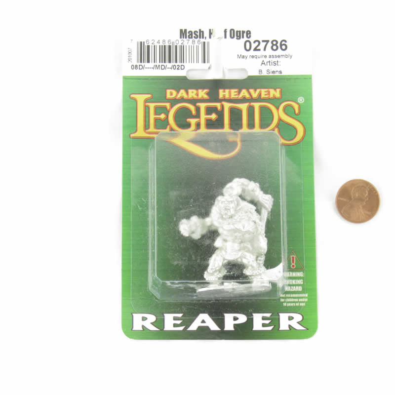 RPR02786 Mash Half Ogre Miniature Figurine 25mm Heroic Scale Dark Heaven Legends 2nd Image