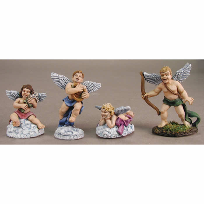 RPR02787 Cupid and Cherubs Miniature Figurine 25mm Heroic Scale Dark Heaven Legends Main Image