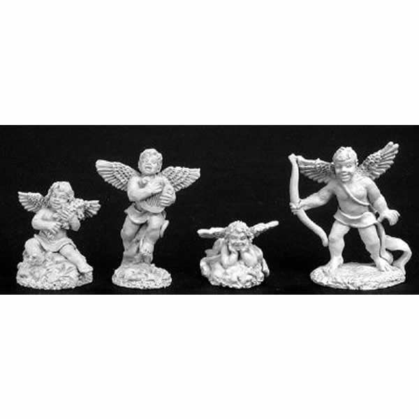 RPR02787 Cupid and Cherubs Miniature Figurine 25mm Heroic Scale Dark Heaven Legends 3rd Image