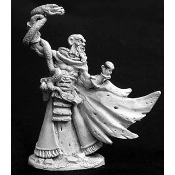 RPR02797 Taenar Cultist Leader Miniature Figurine 25mm Heroic Scale Dark Heaven Legends Main Image