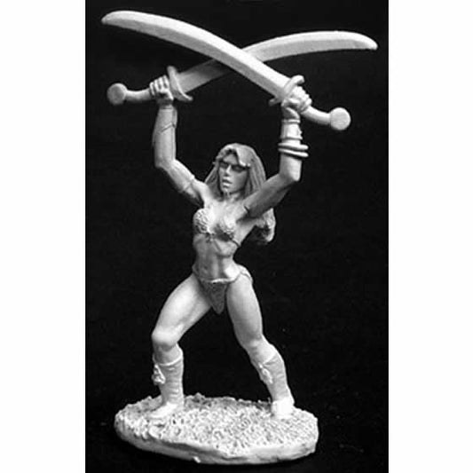 RPR02798 Korin Barbarian Miniature Figurine 25mm Heroic Scale Dark Heaven Legends Main Image