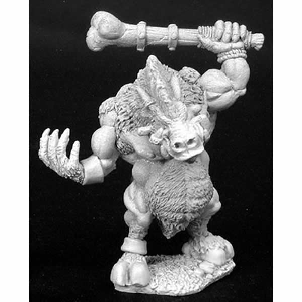 RPR02799 Gnort Dire Wereboar Miniature Figurine 25mm Heroic Scale Dark Heaven Legends 3rd Image