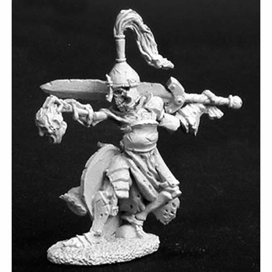 RPR02800 Skeleton Warrior Miniature Figurine 25mm Heroic Scale Dark Heaven Legends Main Image