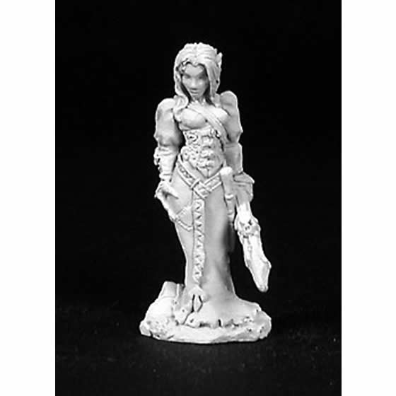 RPR02810 Hyrekia Sorceress Miniature Figurine 25mm Heroic Scale Dark Heaven Legends 3rd Image