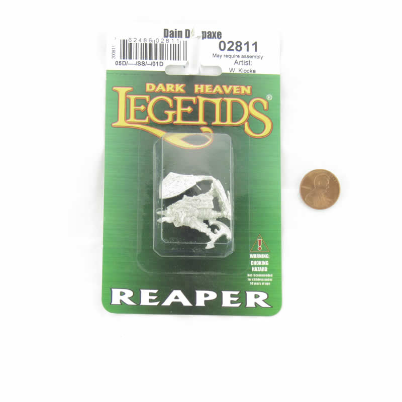 RPR02811 Dain Deepaxe Miniature Figurine 25mm Heroic Scale Dark Heaven Legends 2nd Image