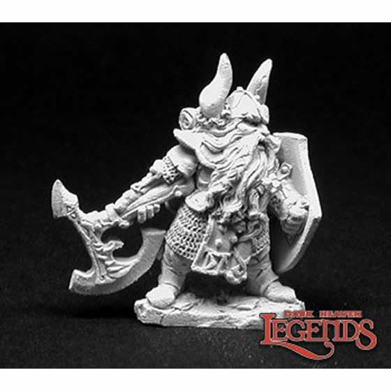 RPR02811 Dain Deepaxe Miniature Figurine 25mm Heroic Scale Dark Heaven Legends 3rd Image