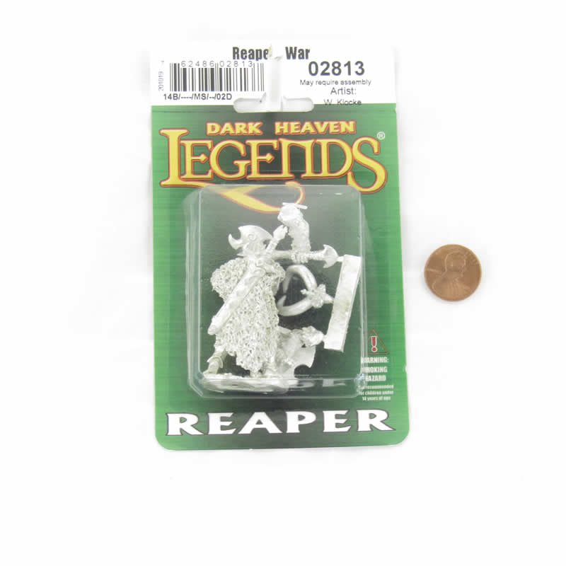 RPR02813 Reaper War Miniature Figurine 25mm Heroic Scale Dark Heaven Legends 2nd Image