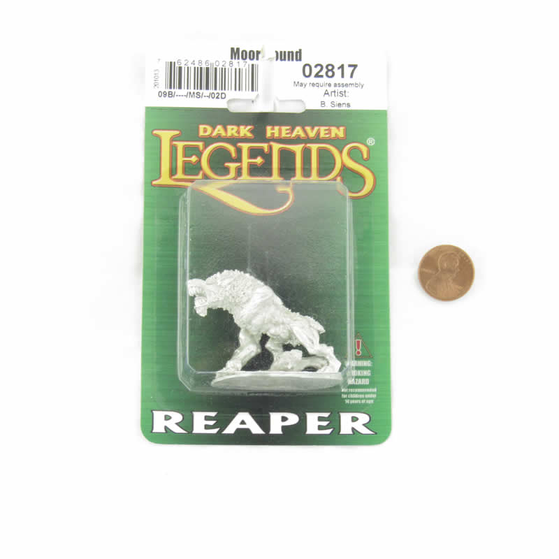 RPR02817 Moor Hound Miniature Figurine 25mm Heroic Scale Dark Heaven Legends 2nd Image