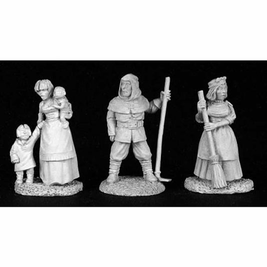 RPR02825 Townsfolk No.5 Miniature Figurine 25mm Heroic Scale Dark Heaven Legends Main Image