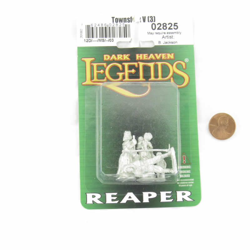 RPR02825 Townsfolk No.5 Miniature Figurine 25mm Heroic Scale Dark Heaven Legends 2nd Image