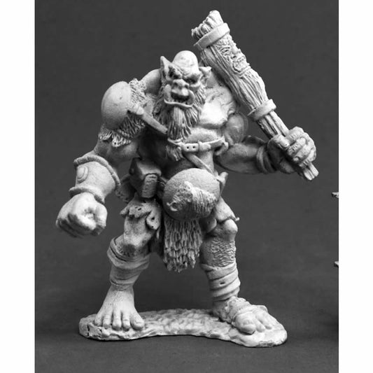 RPR02832 Ogre Cheiftain Miniature Figurine 25mm Heroic Scale Dark Heaven Legends Main Image