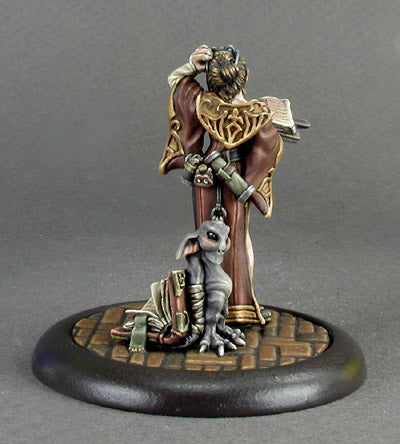 RPR02835 Jolie Female Scribe Miniature Figurine 25mm Heroic Scale Dark Heaven Legends 4th Image