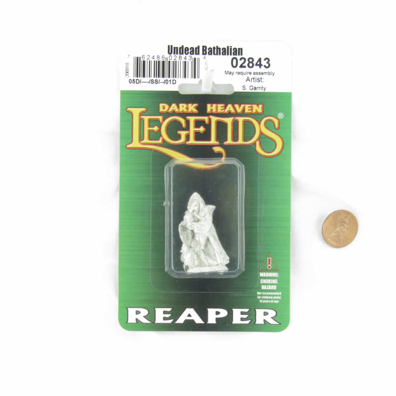 RPR02843 Undead Bathalian Miniature Figurine 25mm Heroic Scale Dark Heaven Legends 2nd Image