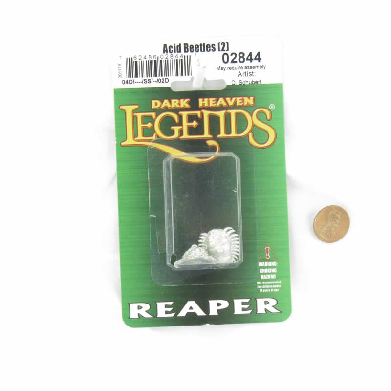 RPR02844 Acid Beetles Miniature Figurine 25mm Heroic Scale Dark Heaven Legends Reaper Miniatures 2nd Image