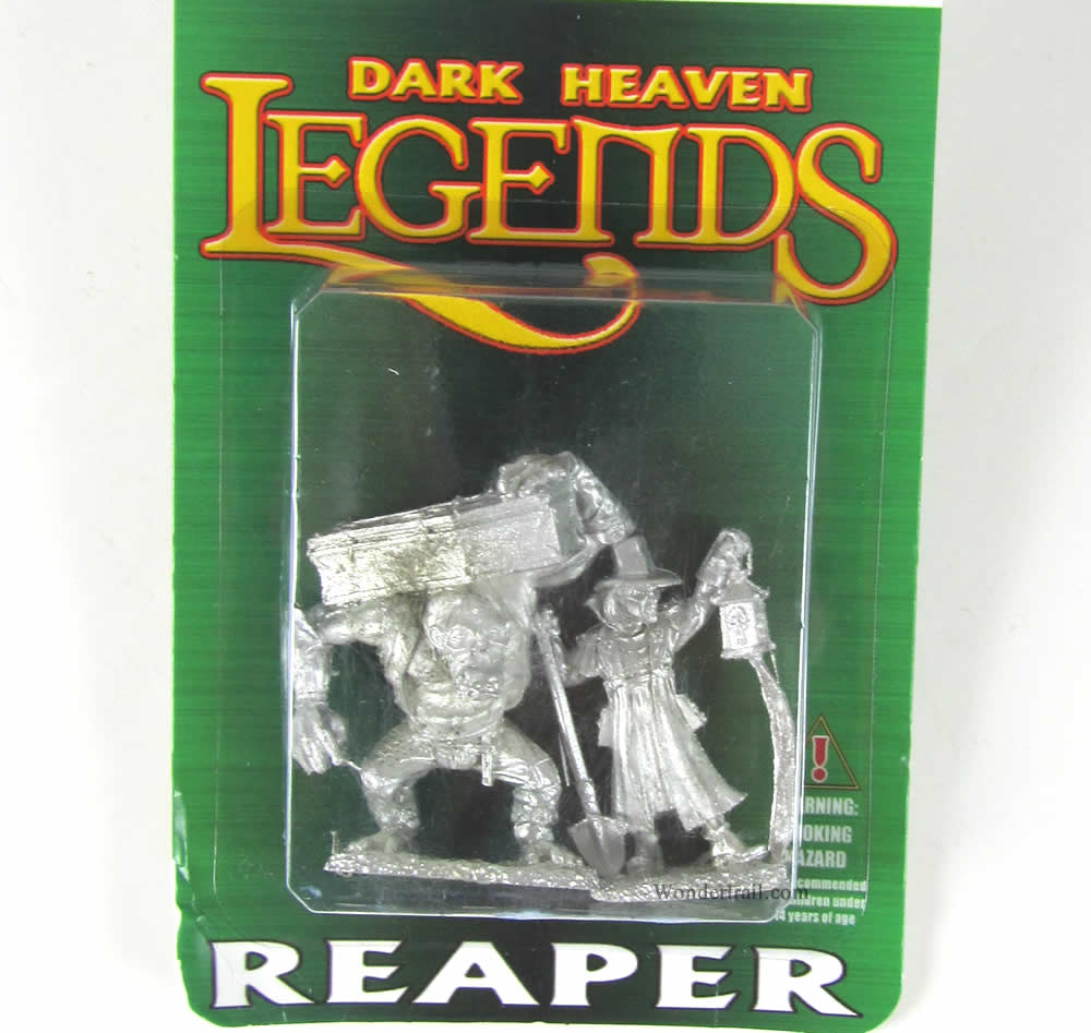 RPR02845 Townsfolk VI Gravedigger and Henchman Miniature 25mm 2nd Image