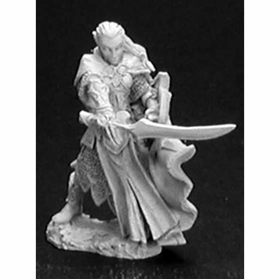 RPR02849 Loryn Stormblade Elf Miniature Figurine 25mm Heroic Scale Dark Heaven Legends Main Image