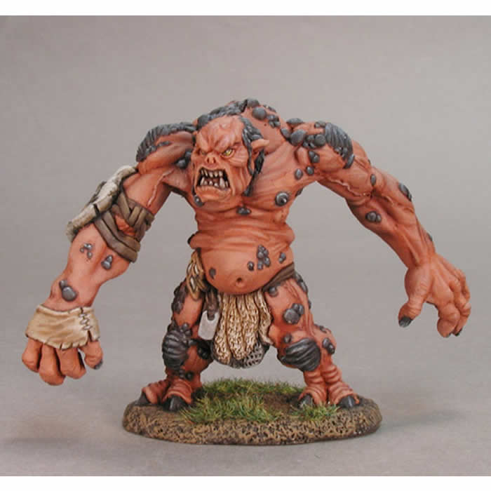 RPR02851 Hill Troll Miniature Figurine 25mm Heroic Scale Dark Heaven Legends Main Image