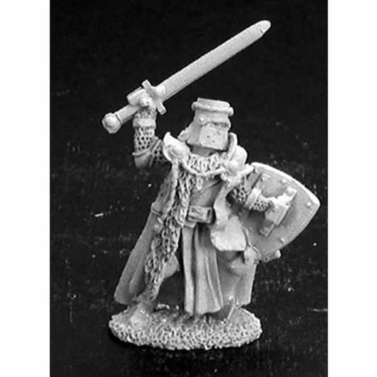 RPR02853 Sir Barlow Templar Miniature Figurine 25mm Heroic Scale Dark Heaven Legends Main Image