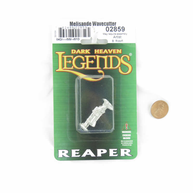 RPR02859 Melisande Wavecutter Miniature Figurine 25mm Heroic Scale Dark Heaven Legends 2nd Image