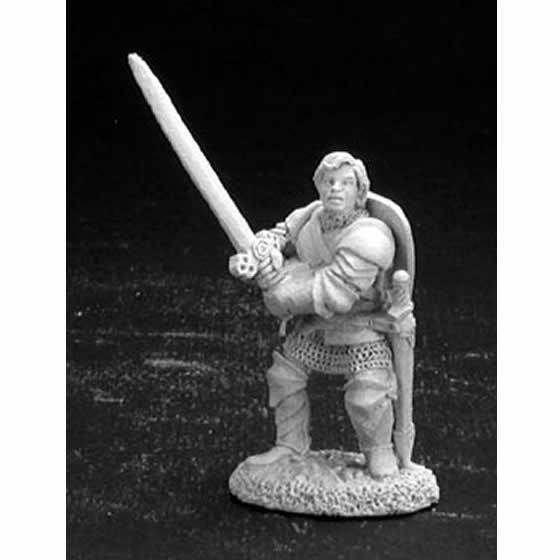 RPR02860 Harald the Fighter Miniature Figurine 25mm Heroic Scale Dark Heaven Legends Main Image