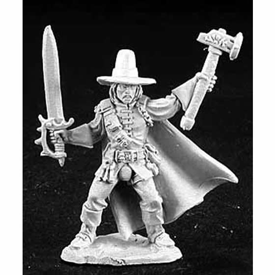 RPR02861 Abram Duskwalker Miniature Figurine 25mm Heroic Scale Dark Heaven Legends Main Image