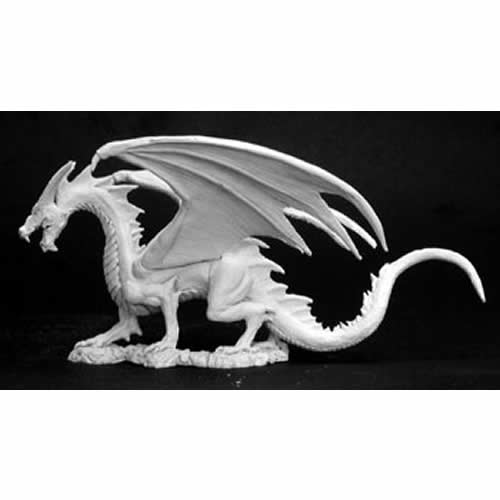 RPR02864 Shadow Dragon Miniature Figurine 25mm Heroic Scale Dark Heaven Legends Main Image
