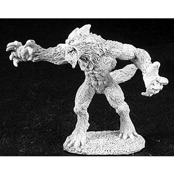 RPR02872 Male Werewolf Miniature Figurine 25mm Heroic Scale Dark Heaven Legends Main Image